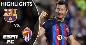 Robert Lewandowski scores BACKHEEL in Barcelona's win! | LaLiga Highlights | ESPN FC