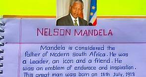 Nelson Mandela Biography | Story/Profile/Autobiography Of Nelson Mandela
