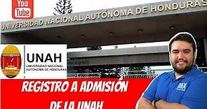 Registro UNAH - 2da Vuelta 2023 || Universidad Autónoma de Honduras