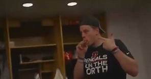 Joe Burrow is Mr Joe Cool . Smoking a cigar after trashing Chiefs and win the AFC North 😂