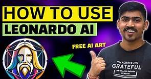 How to Use Leonardo AI - Free AI ART Generator 🔥🔥