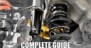 How to Setup Adjustable Coilovers & Control Arms // MacPherson & Divorced