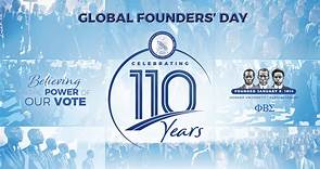 110th Global Founders' Day Celebration : Phi Beta Sigma Fraternity, Inc.