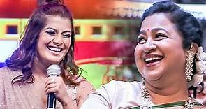 Super Mom And Daughter Duo Radhika And Varalaxmi Sarathkumar's Joyful Moments At SIIMA