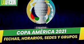 Calendario de la Copa América 2021: fechas, horarios, sedes y grupos