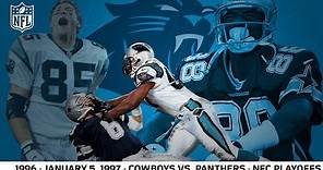 1996 Divisional Playoffs: Panthers First Playoff Win | Cowboys vs. Panthers | NFL Full Game