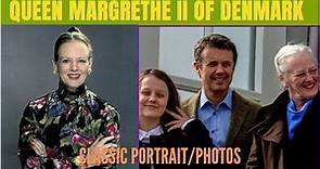 QUEEN MARGRETHE II OF DENMARK CLASSIC PHOTOS/PORTRAIT| #queenmargrethe, #danishroyalfamily