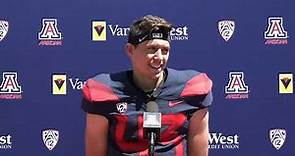 Lucas Havrisik Spring Practice Press Conference Day 9