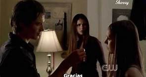 Elena recuerda la confesion de Damon (4x01) con subtitulos