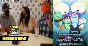 Solar Opposites Interview | Mike McMahan, Josh Bycel, Danielle Uhlarik | SDCC 2022