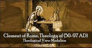 The Theology of Clement of Rome