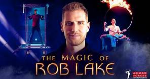 Illusionist Rob Lake Performs Exclusive Magic Show for the Troops // Armed Forces Entertainment