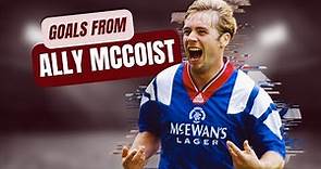 A few career goals from Ally McCoist