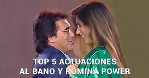 TOP 5 AL BANO Y ROMINA POWER ACTUACIONES EN DIRECTO