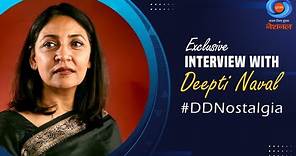 Exclusive Interview with Actor Deepti Naval | DD Nostalgia
