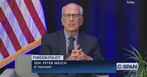 Sen. Peter Welch on Foreign Policy Concerns