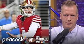 49ers’ Kyle Shanahan explains decision to keep QB Brandon Allen | Pro Football Talk | NFL on NBC