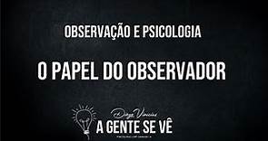 O papel do observador: como manter a neutralidade em pesquisa? | Prof. Dr. Diego Vinícius