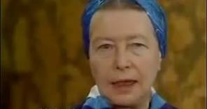 Simone de Beauvoir “Why I’m a Feminist”, 1975 (English Subs)