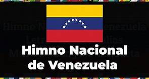Himno Nacional de Venezuela | Letras & Bandera