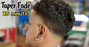 Cómo realizar un Taper Fade en 15 minutos [Tutorial de Barberia]