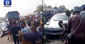 Hoodlums Hijack Protest In Niger State, Steal Food Items From Trailers
