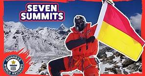 Steven Plain: Fastest time to climb the Seven Summits - Guinness World Records