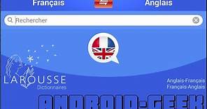 Comment télécharger et installer Larousse Français-Anglais gratuitement ...