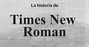 La tipografía del diario | Times New Roman
