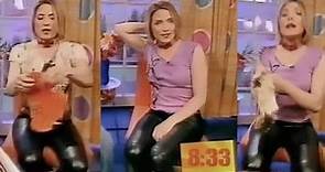 Lisa Rogers in Leather Trousers 3