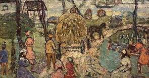 Maurice Brazil Prendergast; The Hay Cart (1914)