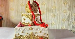 How to Stack,Dowel and decorate wedding cake / Traditional marriage cake