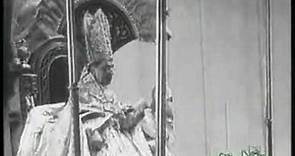 Pope Benedict XV on Sedia Gestatoria