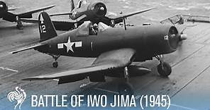 Fierce Fighting Footage from the Battle of Iwo Jima (1945) | War Archives