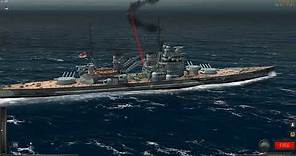 The sinking of the German Battleship Bismarck