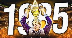 Boris Becker's 1985 Wimbledon Win
