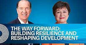 The Way Forward: Building Resilience and Reshaping Development | WBG-IMF 2023 Spring Meetings