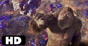 Kong Arriving In Hollow Earth | Godzilla vs Kong (2021) Movie Clip HD
