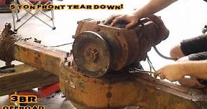 F-350 Mud Truck Build Part 5: 5 Ton Rockwell Tear Down |3BR OFFROAD