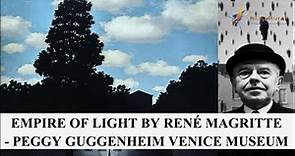 Empire Of Light By René Magritte at The Peggy Guggenheim Venice Museum