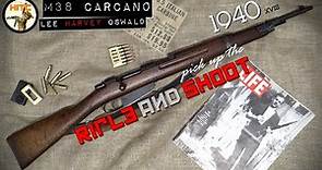 1940 M38 CARCANO - LEE HARVEY OSWALD [PUTRAS] - 25 & 200 YARDS - 3 SHOTS LESS THAN 8 SECS! - Ep. 16