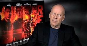 Bruce Willis NEW interview (David Bass - ITV at the Movies)