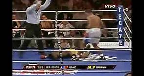 Félix Díaz propina Knock Out en su primera pelea en Estados Unidos