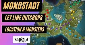 Genshin Impact Mondstadt Ley Line Location and Monsters