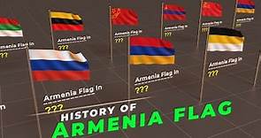History of Armenia Flag | Evolution of Armenia Flag | Flags of the world |