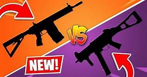 New AR and SMG UPDATE in Fortnite! (Season 8)