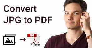 How to Convert JPG to PDF on PC, iPhone & Android