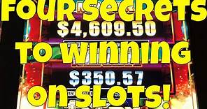 Four Secrets To Winning on Slot Machines • The Jackpot Gents
