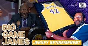 James Worthy Jersey Retirement by the Lakers (Full Ceremony)