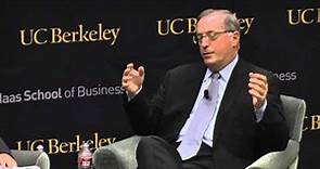 Paul Otellini, CEO of Intel, in conversation with Berkeley-Haas Dean Rich Lyons